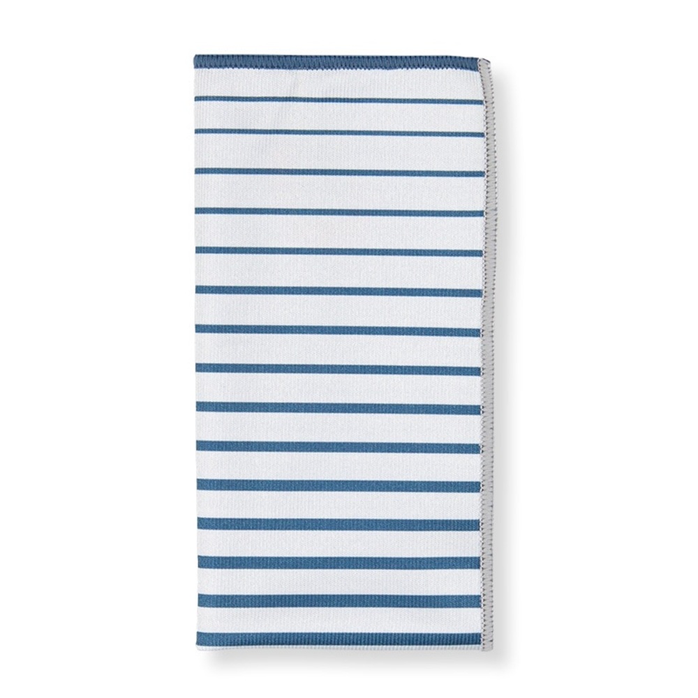Norwex Window Cloth - Navy Stripe Pattern